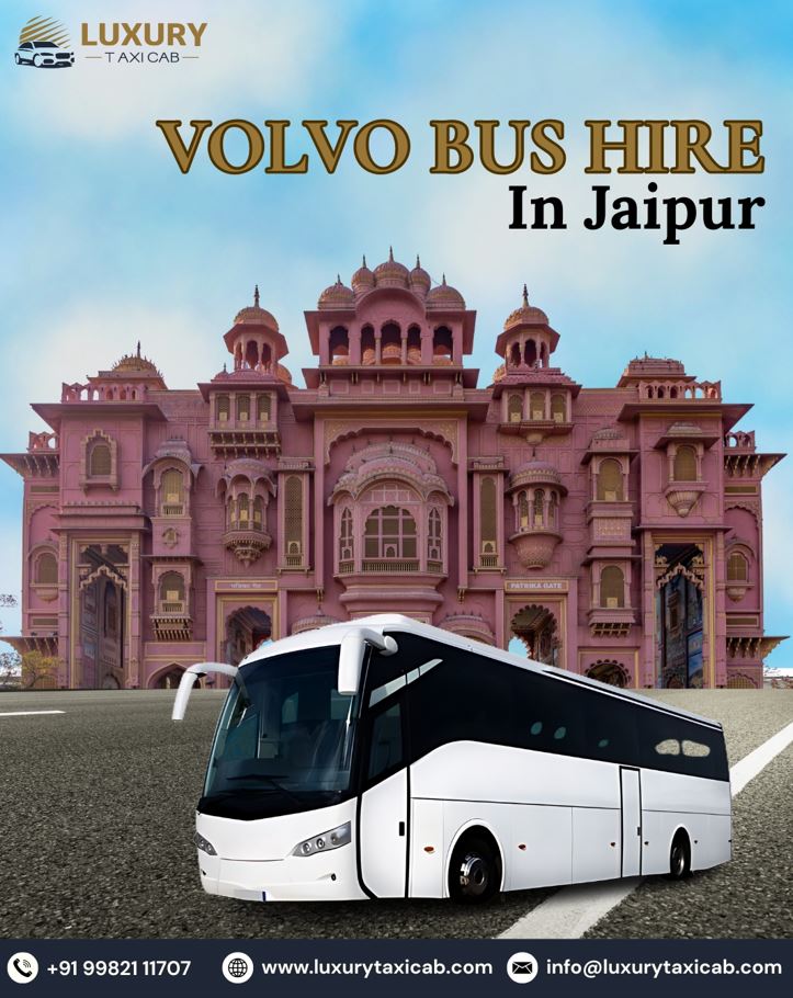 Luxury Volvo Bus Service in Jaipur – Book Now
